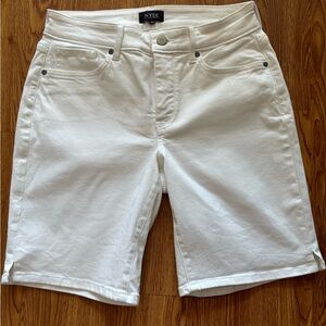 NYDJ white shorts